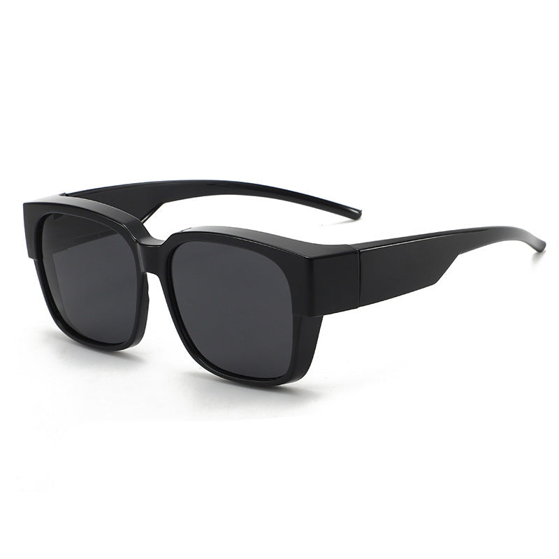 Wholesale Glasses Myopia Sunglasses Polarized Anti-UV Strong Light Large Frame Sunglasses Men's Women's